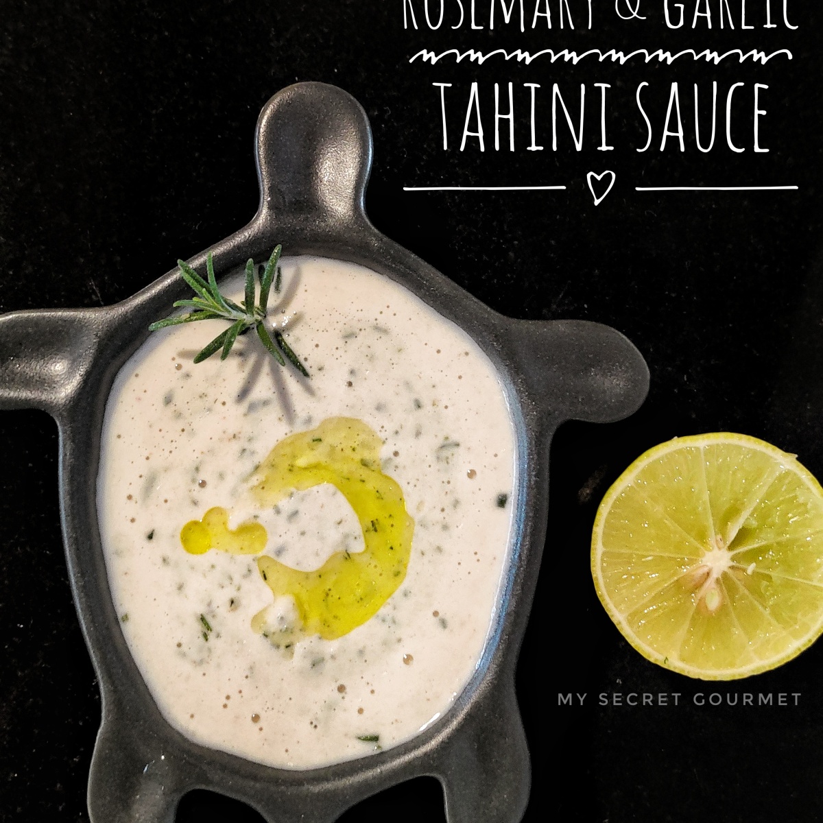 Rosemary & Garlic Tahini Sauce