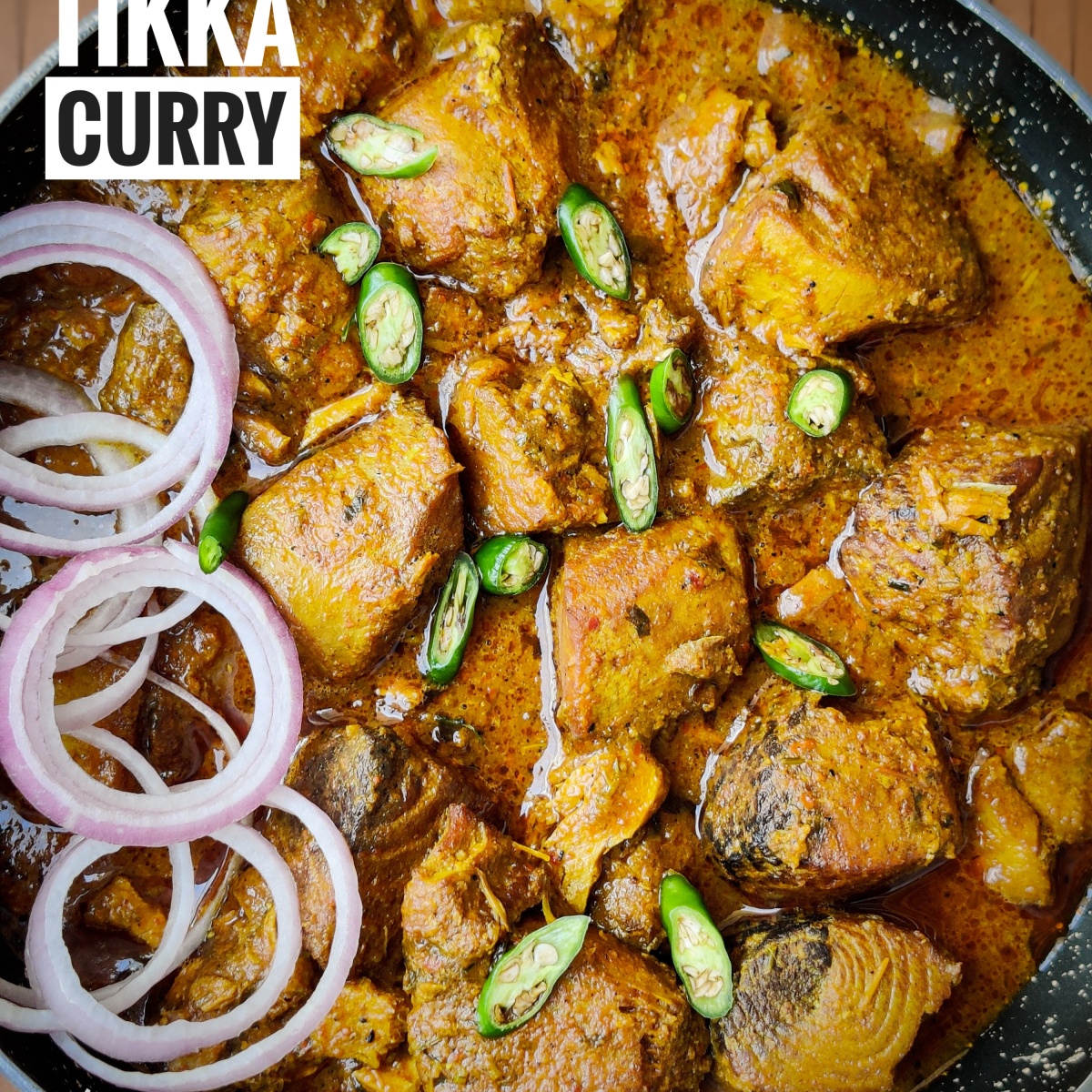 Kingfish Tikka Curry (without Coconut milk)